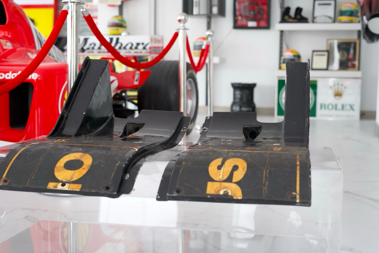 1985 Ayrton Senna Lotus 97T sidepods