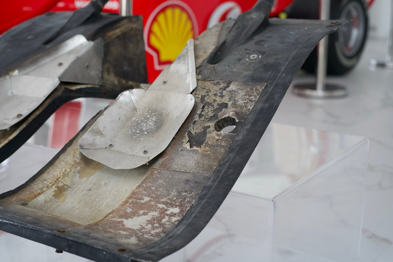 1985 Ayrton Senna Lotus 97T sidepods