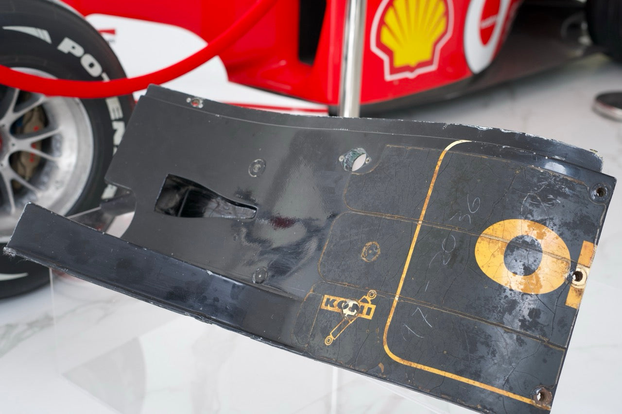 1985 Ayrton Senna Lotus 97T sidepods