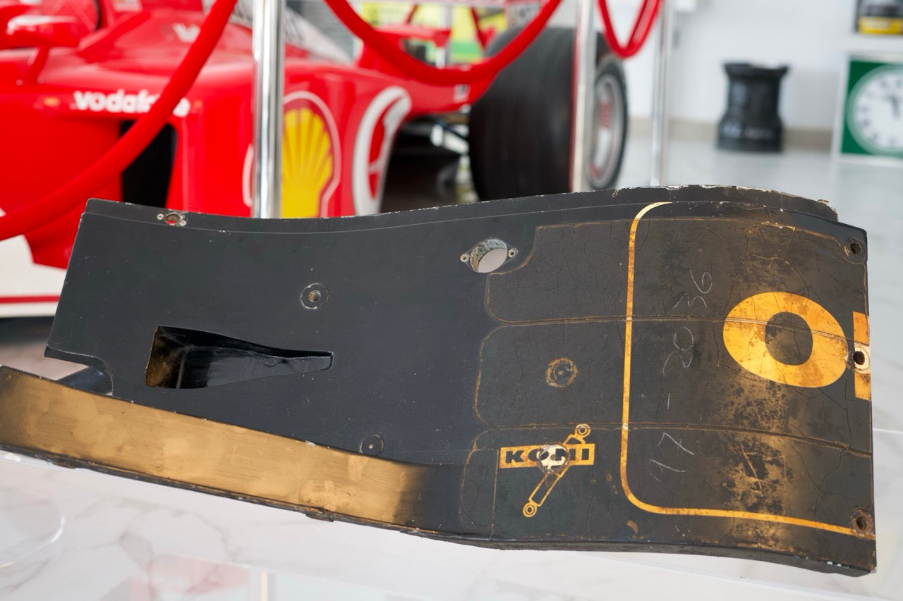 1985 Ayrton Senna Lotus 97T sidepods