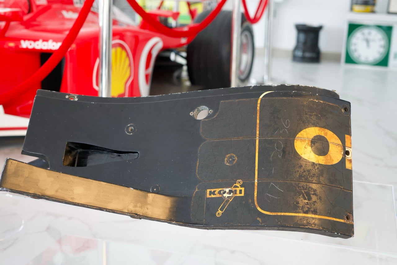 1985 Ayrton Senna Lotus 97T sidepods