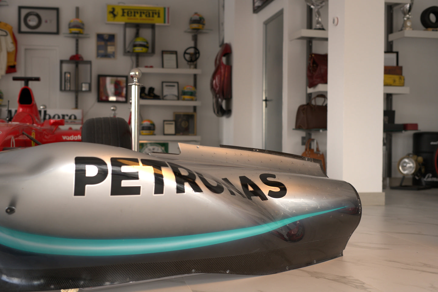 2019 Lewis Hamilton Race Used Sidepod