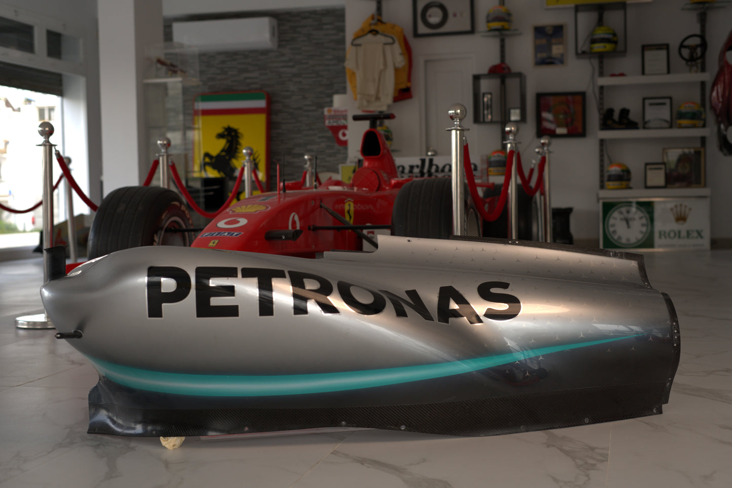 2019 Lewis Hamilton Race Used Sidepod