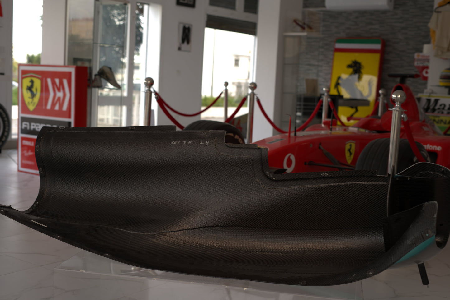 2019 Lewis Hamilton Race Used Sidepod