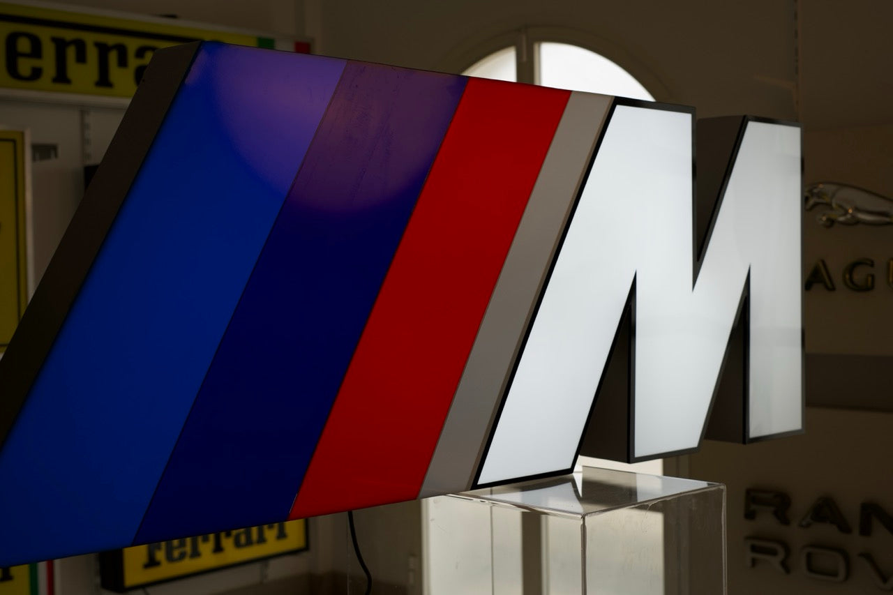 2000s BMW M Power Illuminated Sign