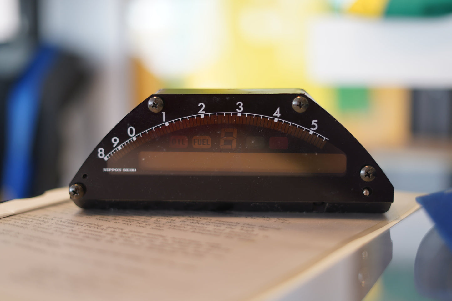 1992 Ayrton Senna McLaren Honda MP4 / 7A rev counter