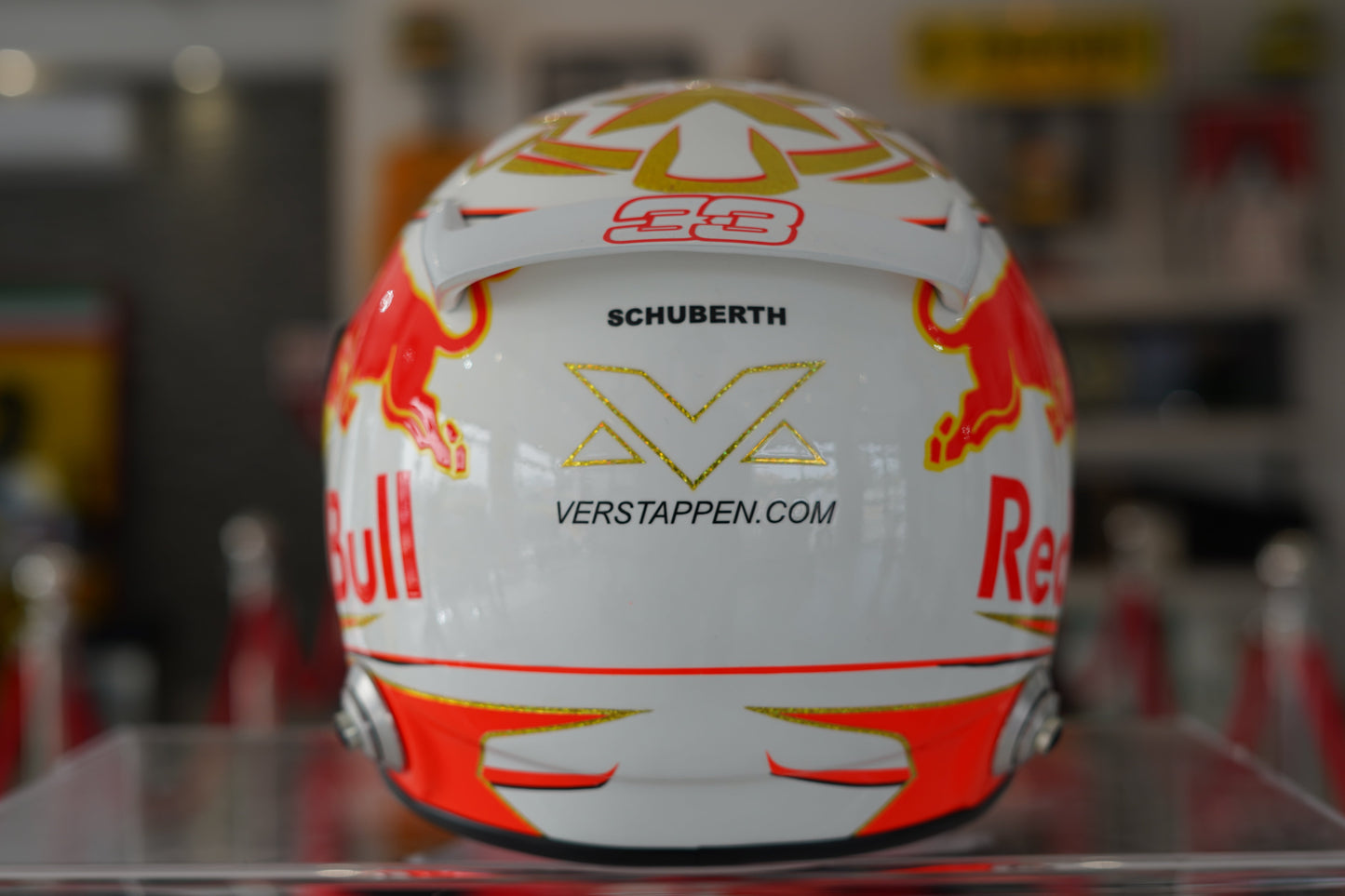 2021 Max Vertstappen Schuberth Replica Helmet Signed