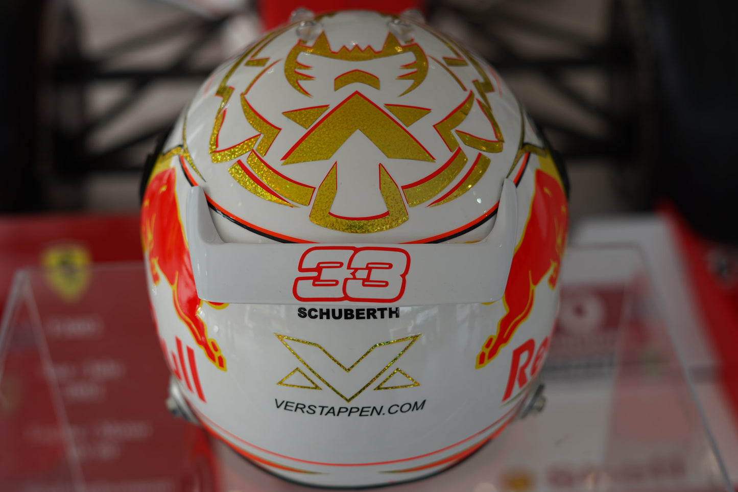 2021 Max Vertstappen Schuberth Replica Helmet Signed