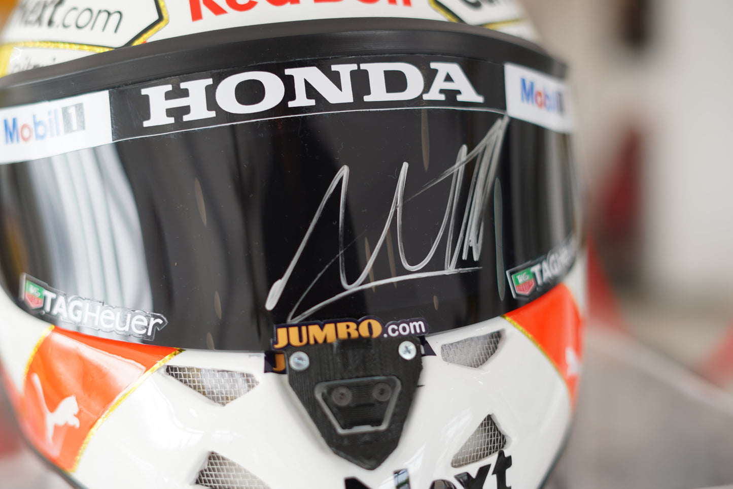 2021 Max Vertstappen Schuberth Replica Helmet Signed