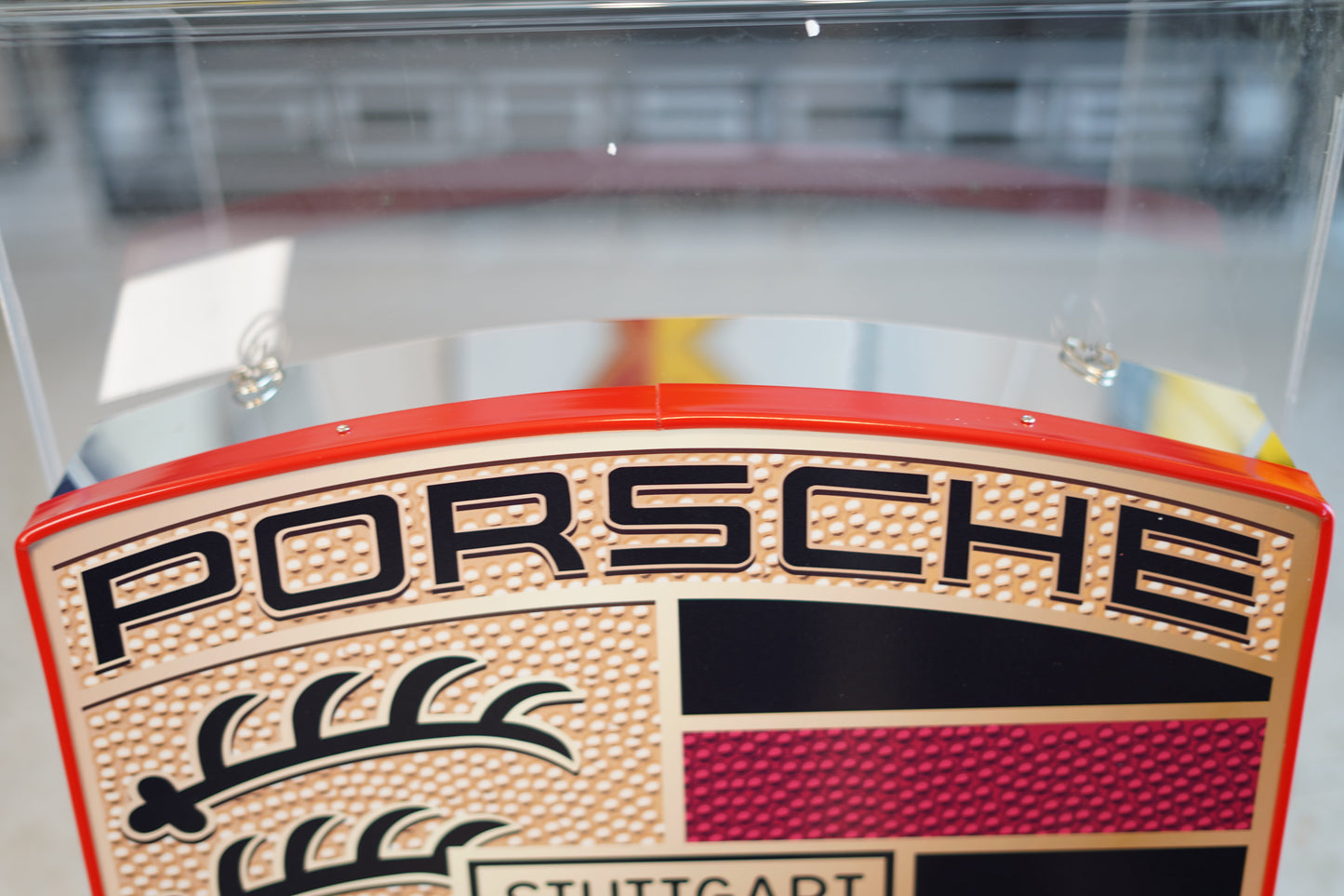 2010s Porsche dealership illuminated Sign