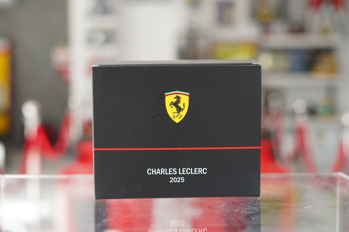 2025 Charles LeClerc Ferrari 1:2 Scale Helmet Signed