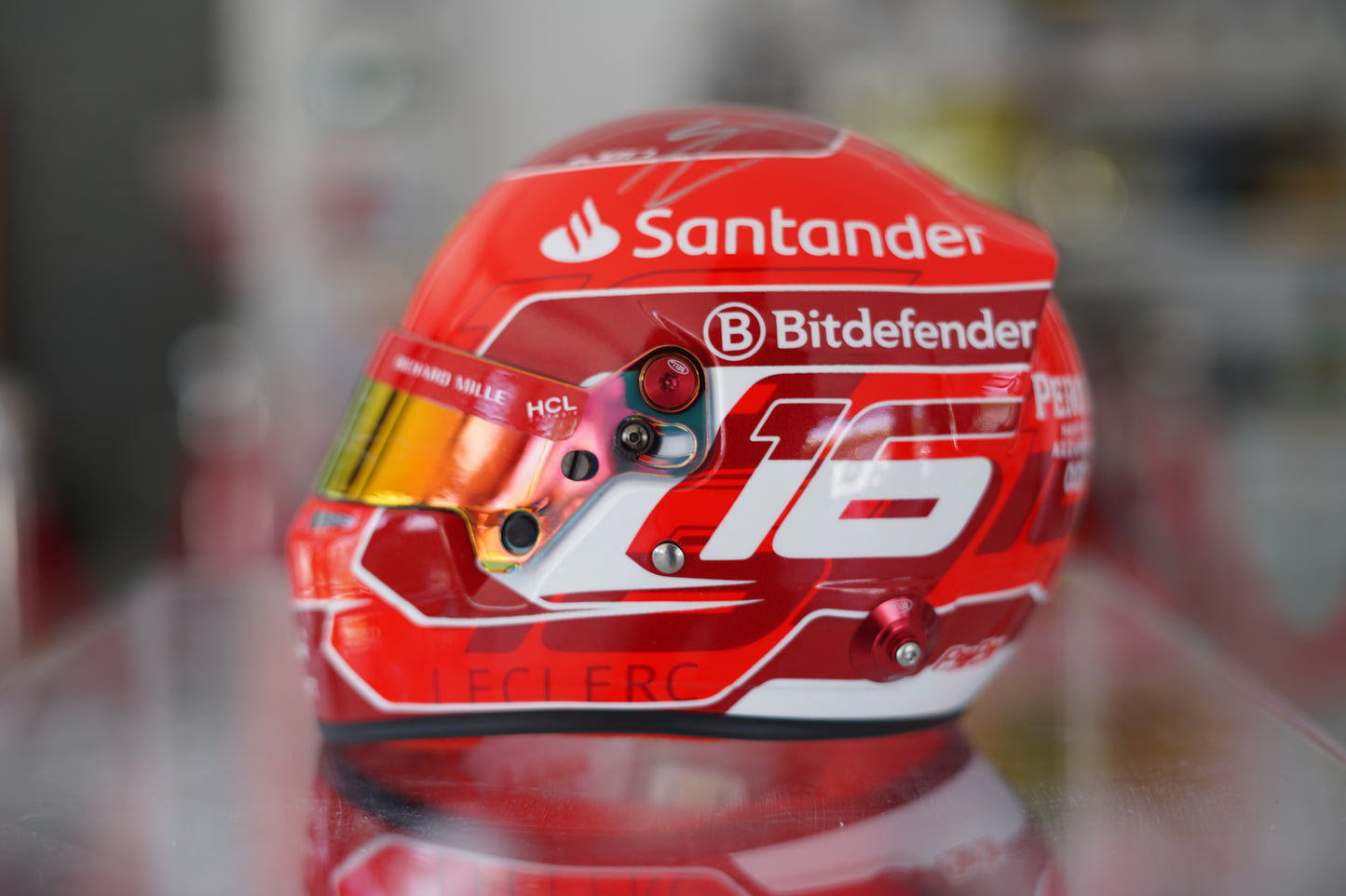 2024 Charles leClerc Ferrari 1:2 Scale Helmet