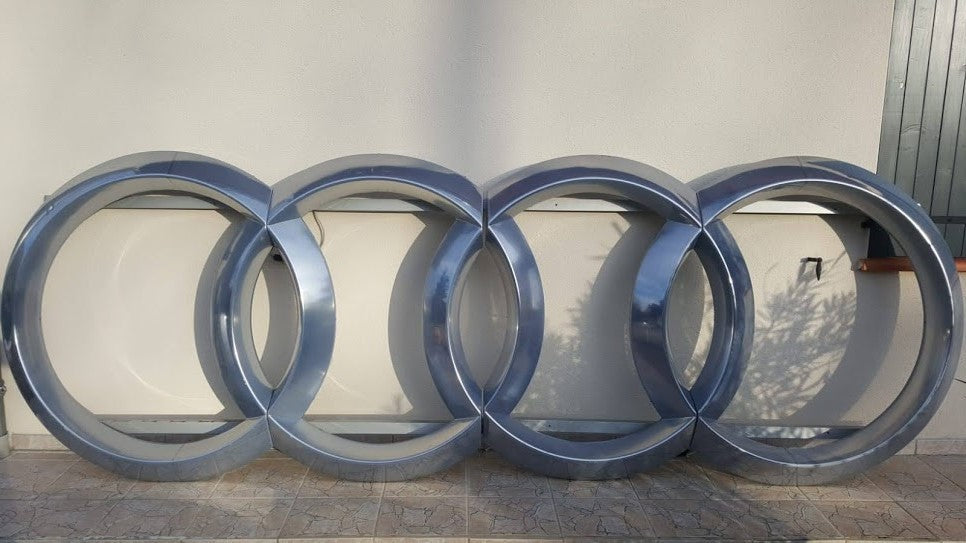 2010's Giant Audi official dealership illuminated sign