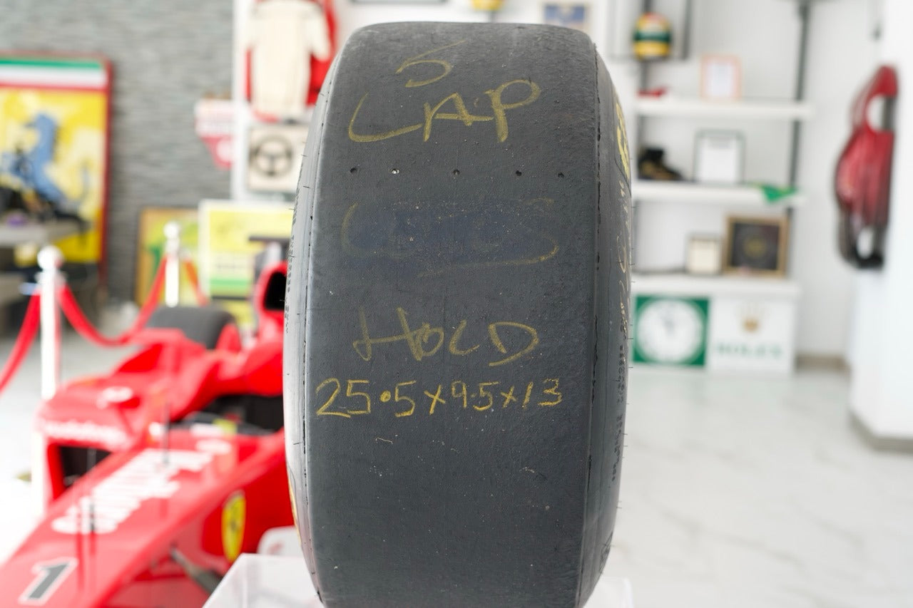 1996 Michael Schumacher BBS / GoodYear Ferrari race used tire