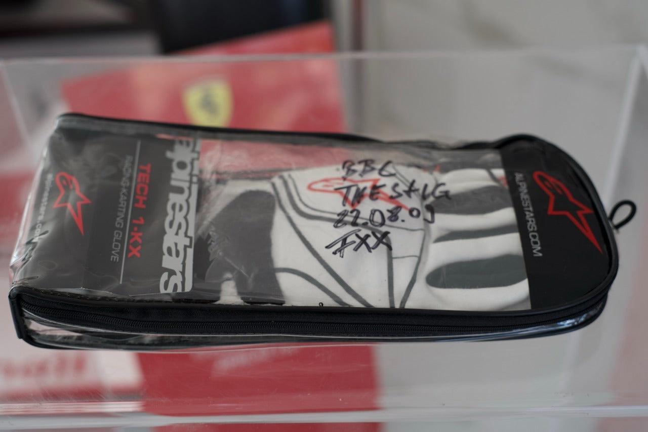 2009 The Stig Michael Schumacher gloves, shoes and helmet set