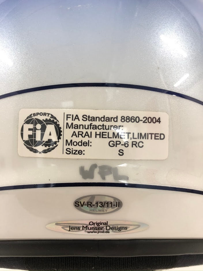 2011 Sebastian Vettel Japanese Grand Prix helmet