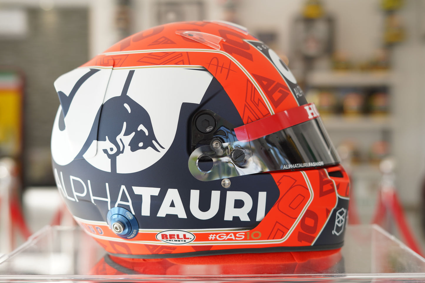 2021 Pierre Gasly Bell Signed Limited Edition Replica Helmet