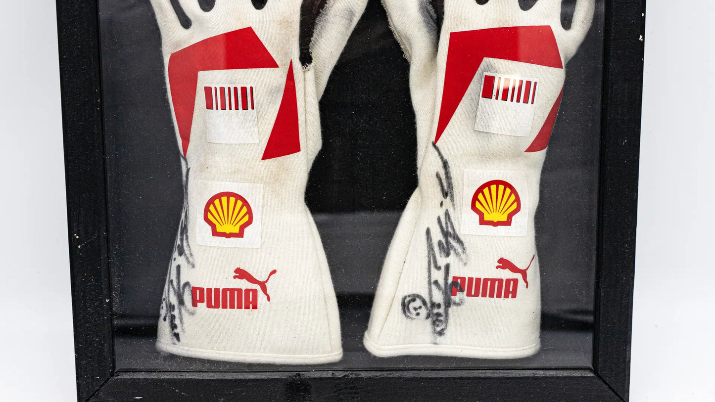 2007 Michael Schumacher | Scuderia Ferrari Puma Signed Test Gloves