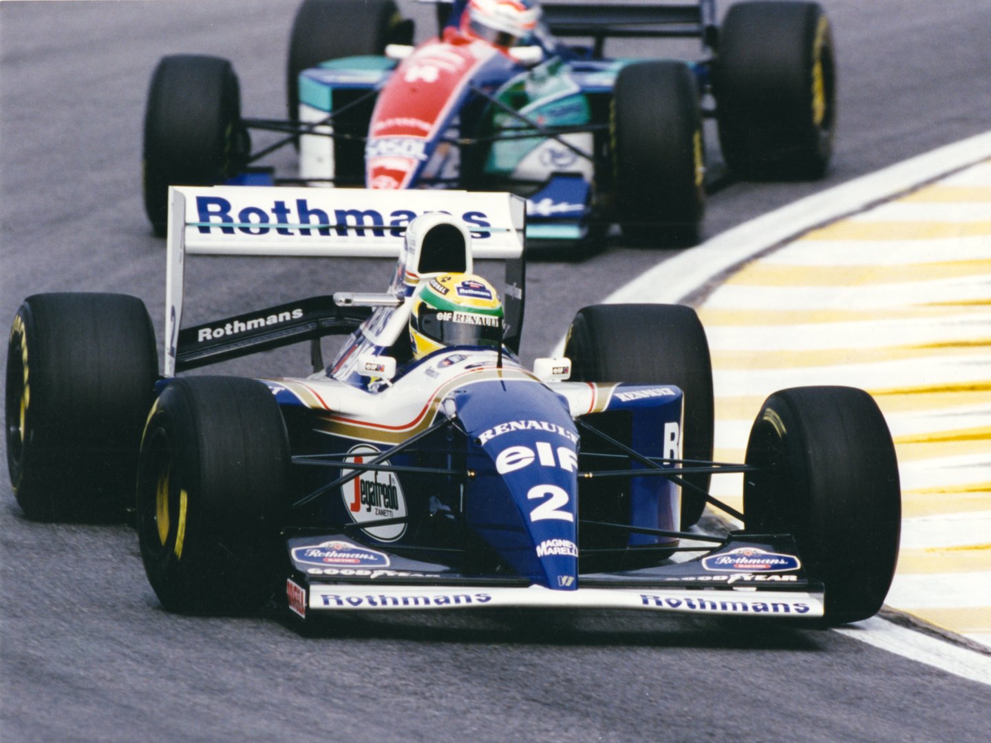 1994 Ayrton Senna Williams FW16 nosecone flap