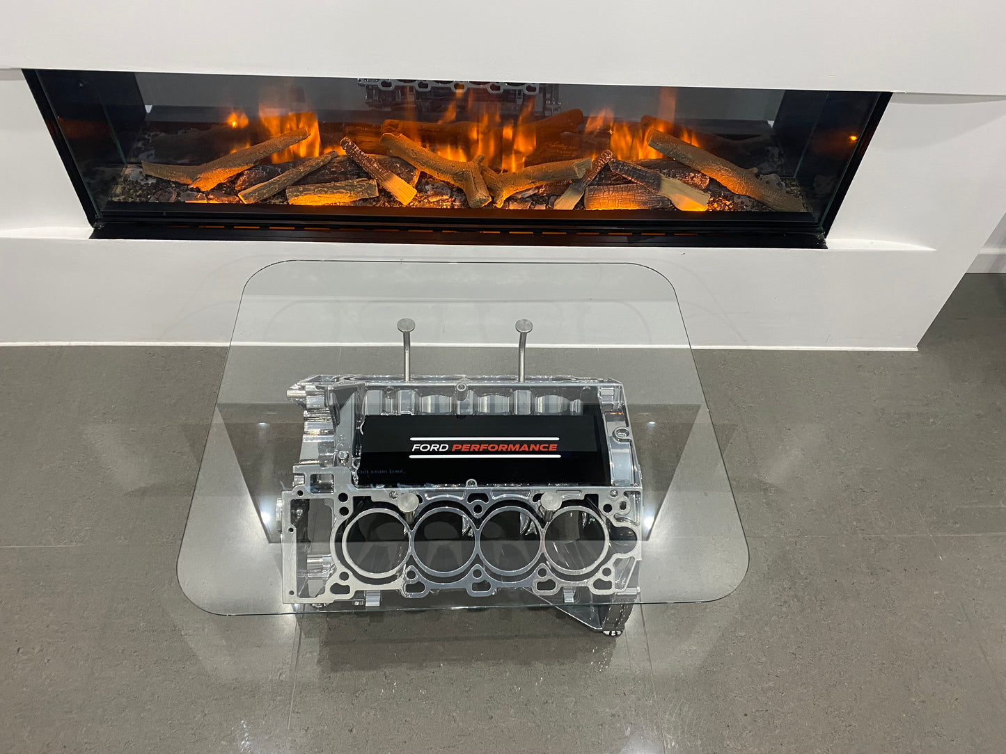 Ford Performance V8 Engine Block Coffee Table