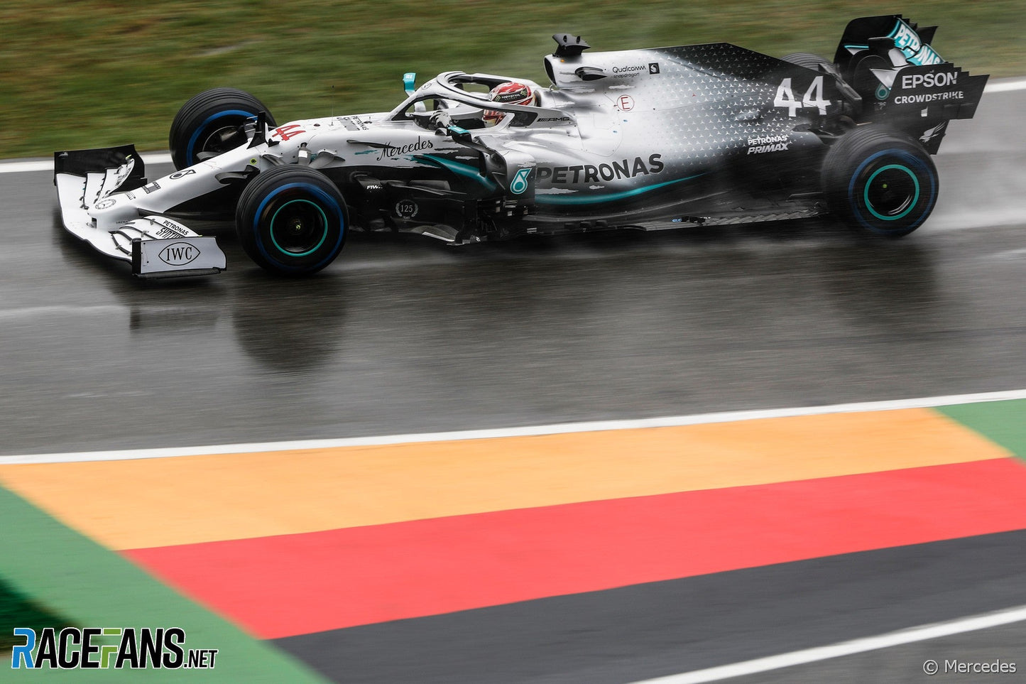 2019 Lewis Hamilton Race Used Sidepod