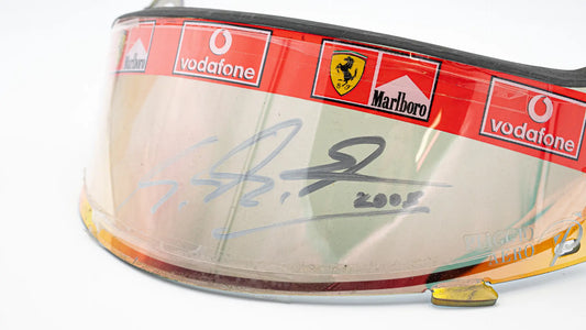 2005 Michael Schumacher Scuderia Ferrari Formula 1 Signed Visor