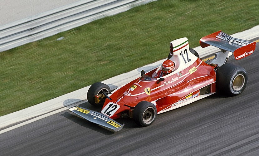1975 Niki Lauda Ferrari 312 T Nosecone replica