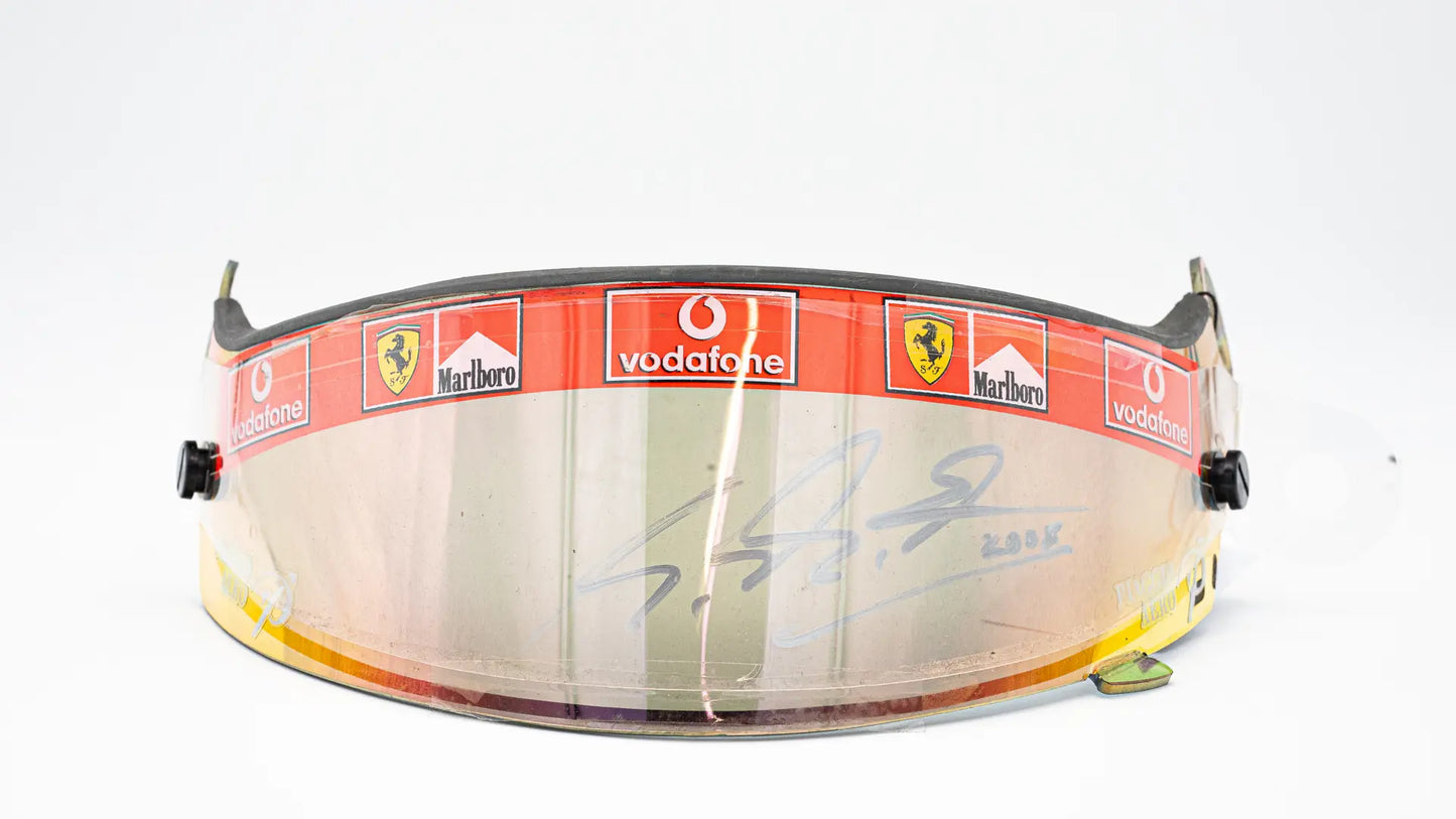2005 Michael Schumacher Scuderia Ferrari Formula 1 Signed Visor