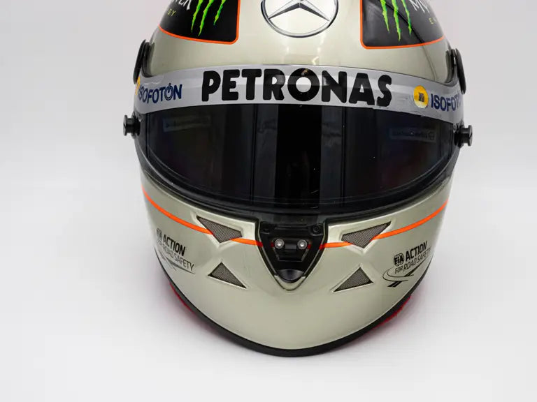 2011 Michael Schumacher Mercedes-AMG Formula 1 Schuberth Replica Helmet