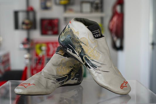 Michael Schumacher Used Go-Karting Shoes