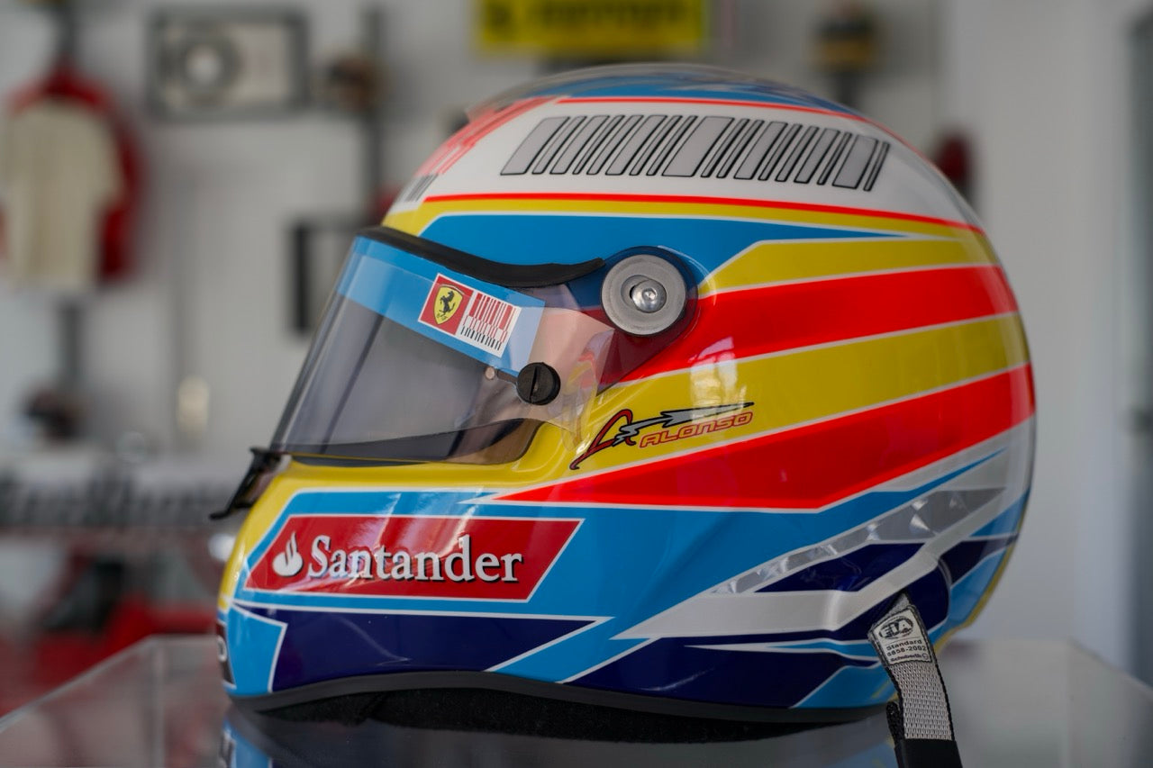 Fernando Alonso 2010 Replica Helmet