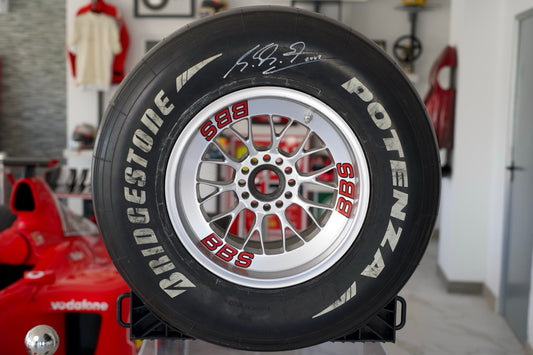 2002 Michael Schumacher Signed Bridgestone Wheel