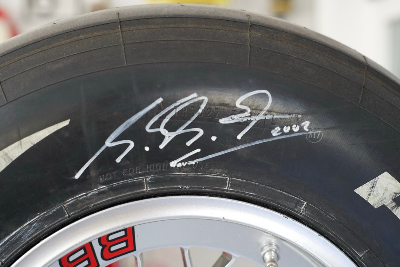2002 Michael Schumacher Signed Bridgestone Wheel