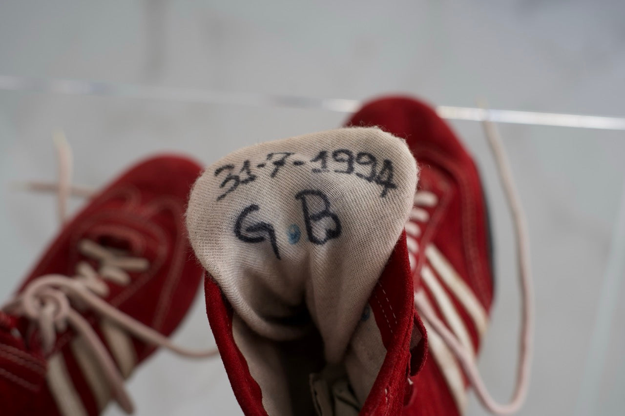 1994 Gerhard Berger German GP race used shoes