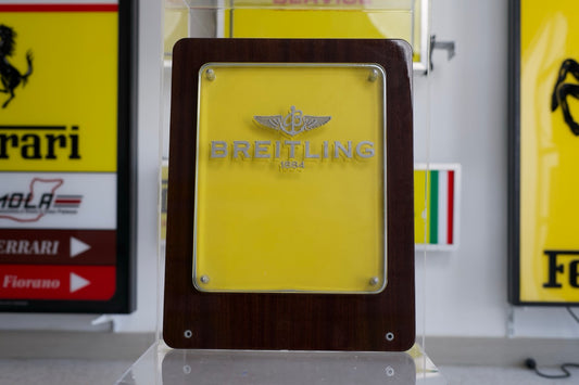 Breitling Since 1884 Official Dealer Sign