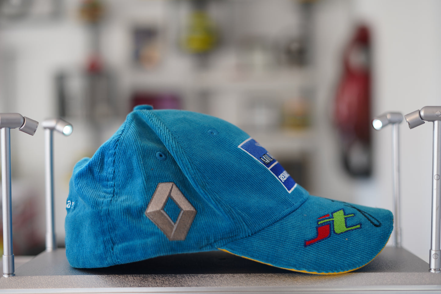Jarno Trulli Signed Renault Hat