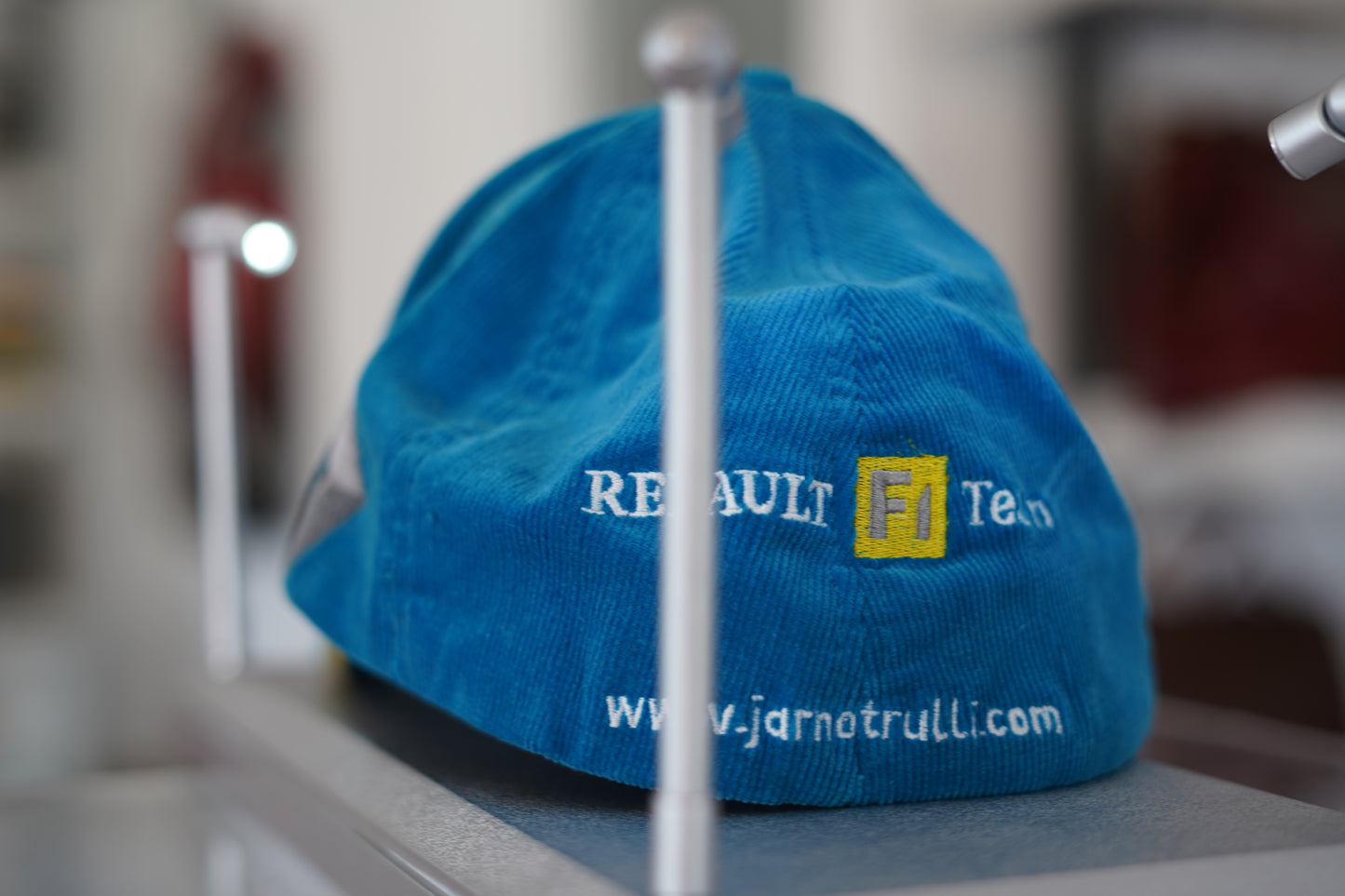 Jarno Trulli Signed Renault Hat