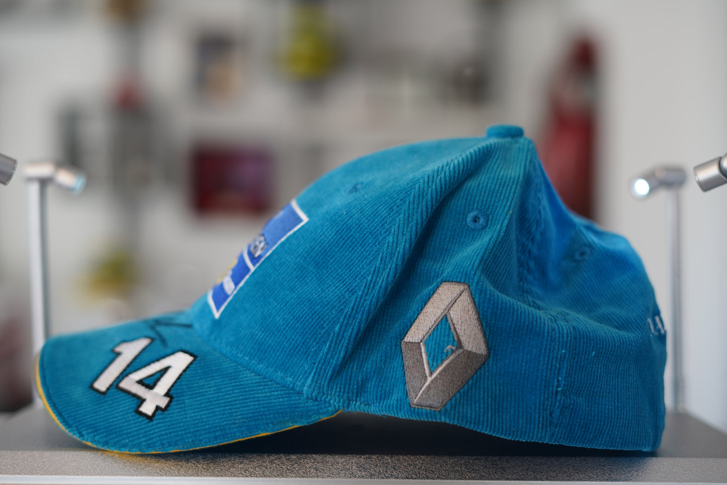Jarno Trulli Signed Renault Hat