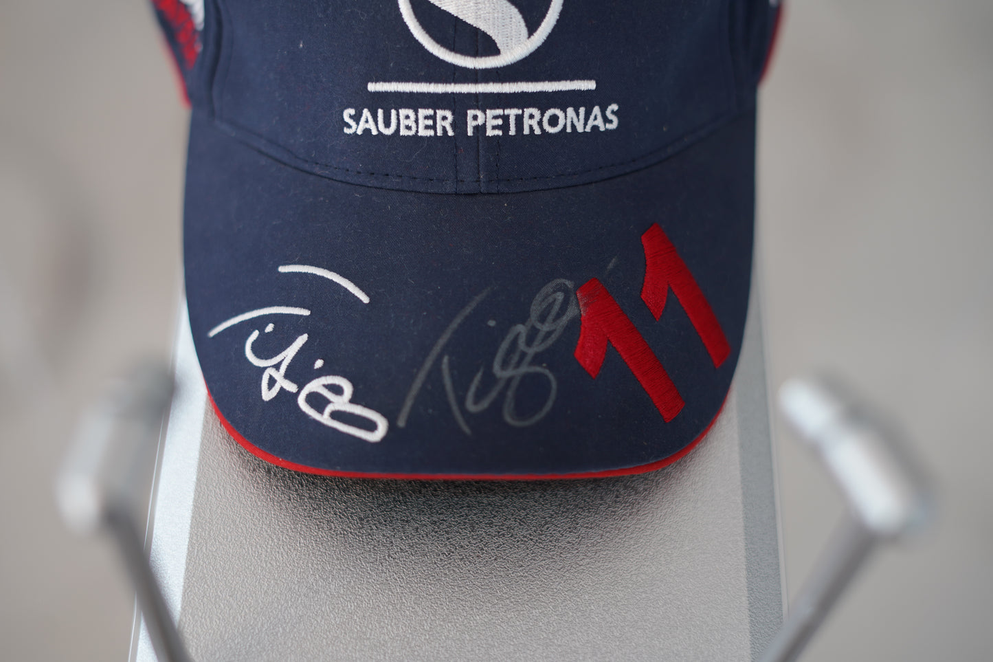 Giancarlo Fisichella Sauber Petronas Signed Hat