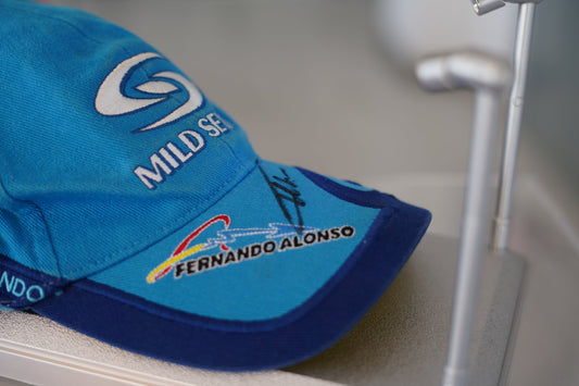 Fernando Alonso 2004 Signed Renault Hat