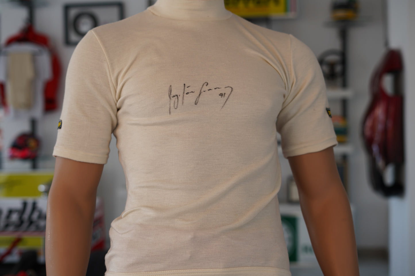 1991 Ayrton Senna Nomex OMP shirt
