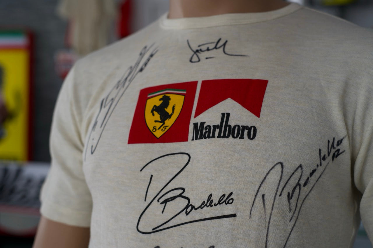 2002 Rubens Barichello Signed Ferrari Nomex