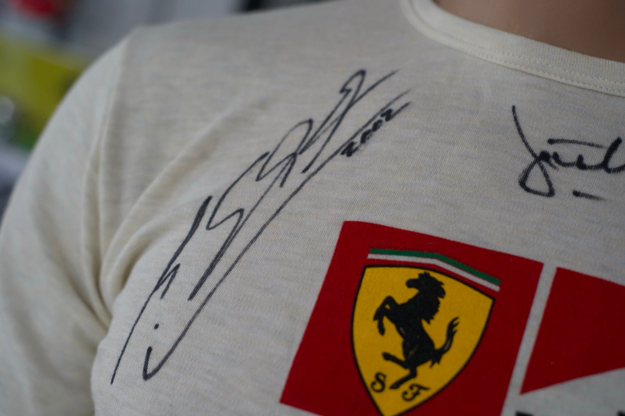 2002 Rubens Barichello Signed Ferrari Nomex