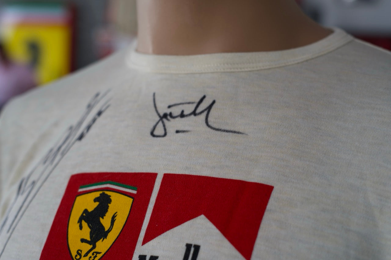 2002 Rubens Barichello Signed Ferrari Nomex
