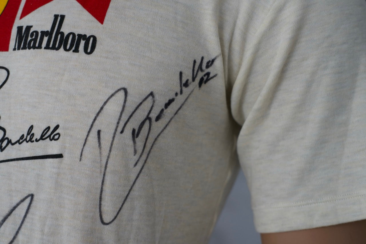 2002 Rubens Barichello Signed Ferrari Nomex