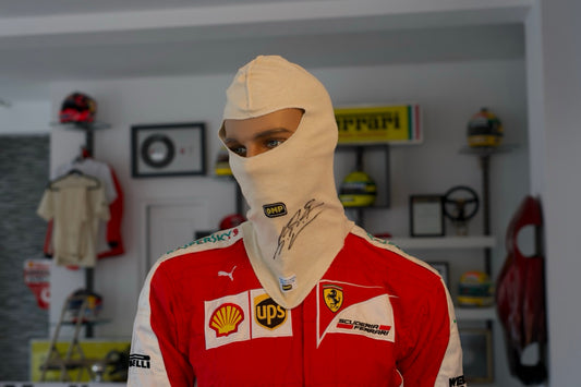 Michael Schumacher OMP Signed Balaclava