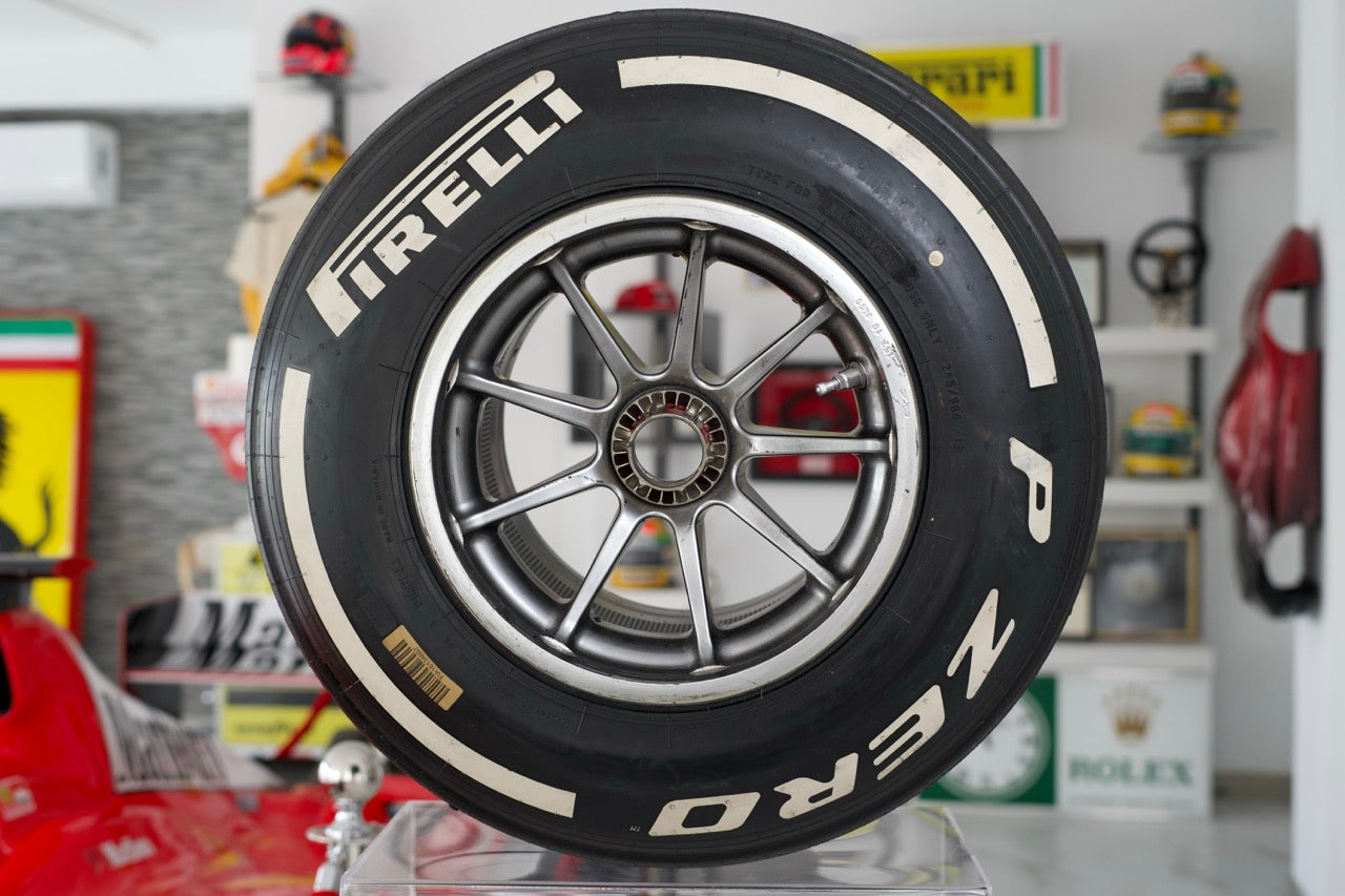 2021 Max Verstappen Redbull Racing RB16 Used Pirelli Wheel