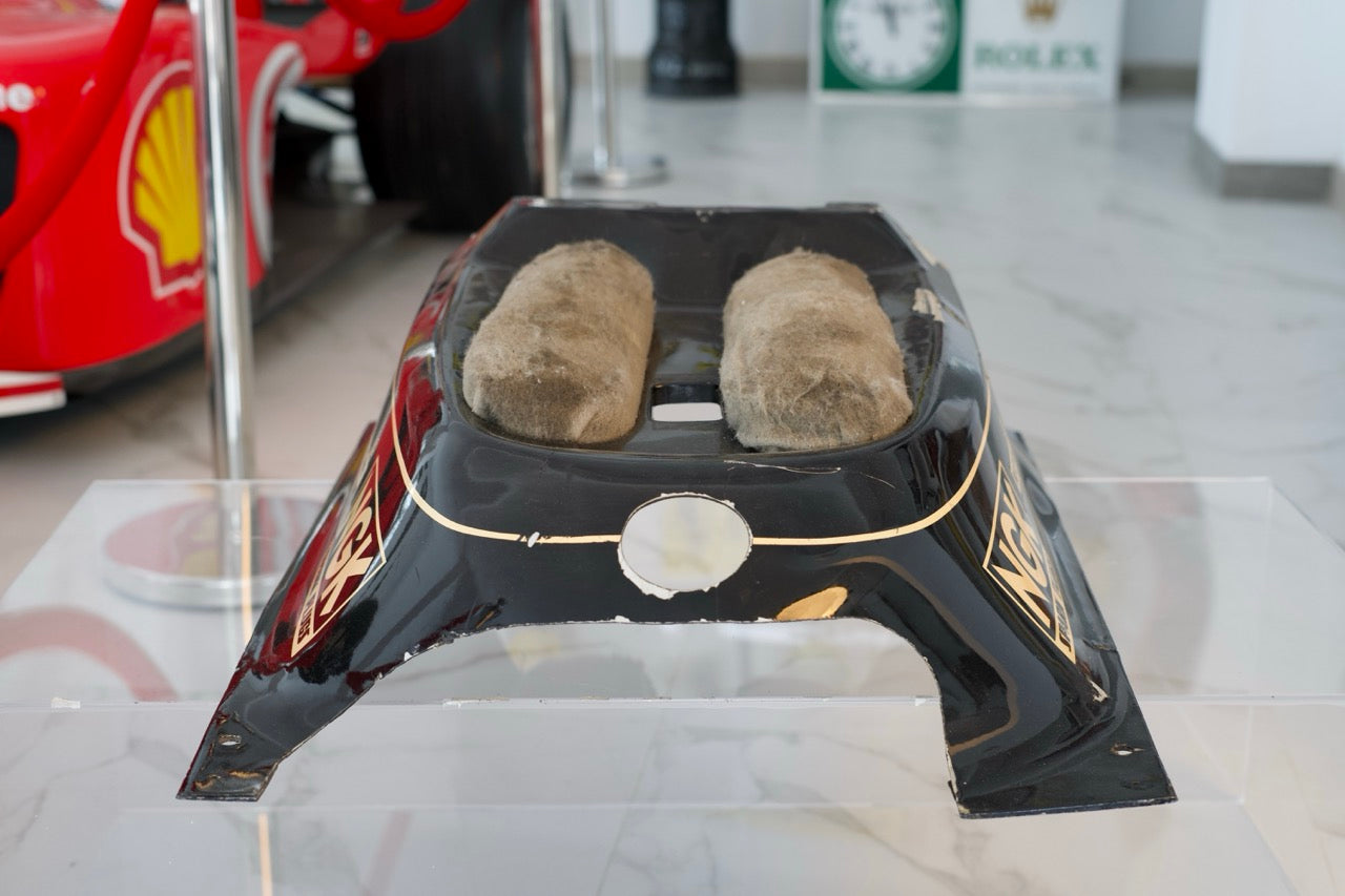 1982 Nigel Mansell Lotus 92T full engine cover