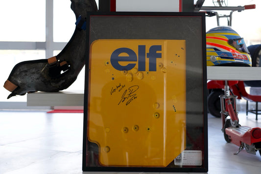 1987 Ayrton Senna Lotus 99T Rearwing End Plate