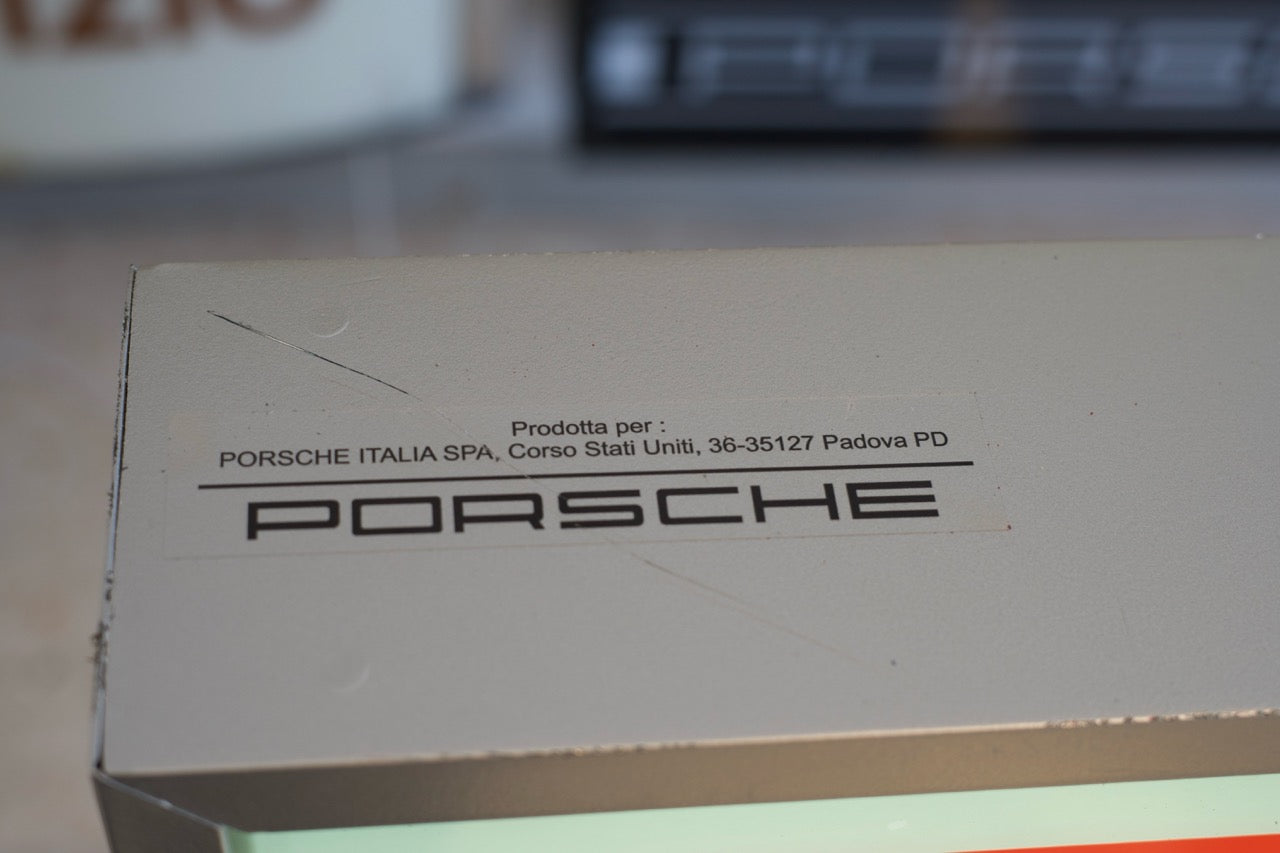 2000s Porsche official dealership Illuminated Ricambi Originali Sign